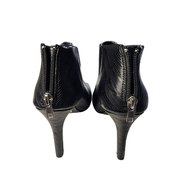 Ann Marino Dressy Stiletto Ankle Shooties Black Women's Size 7.5 - Picture 8 of 16